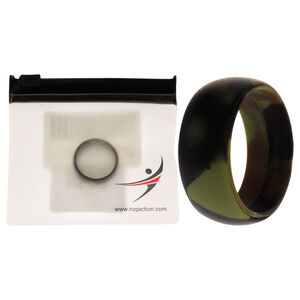 Silicone Wedding Ring - Camo by ROQ for Men - 9 mm Ring